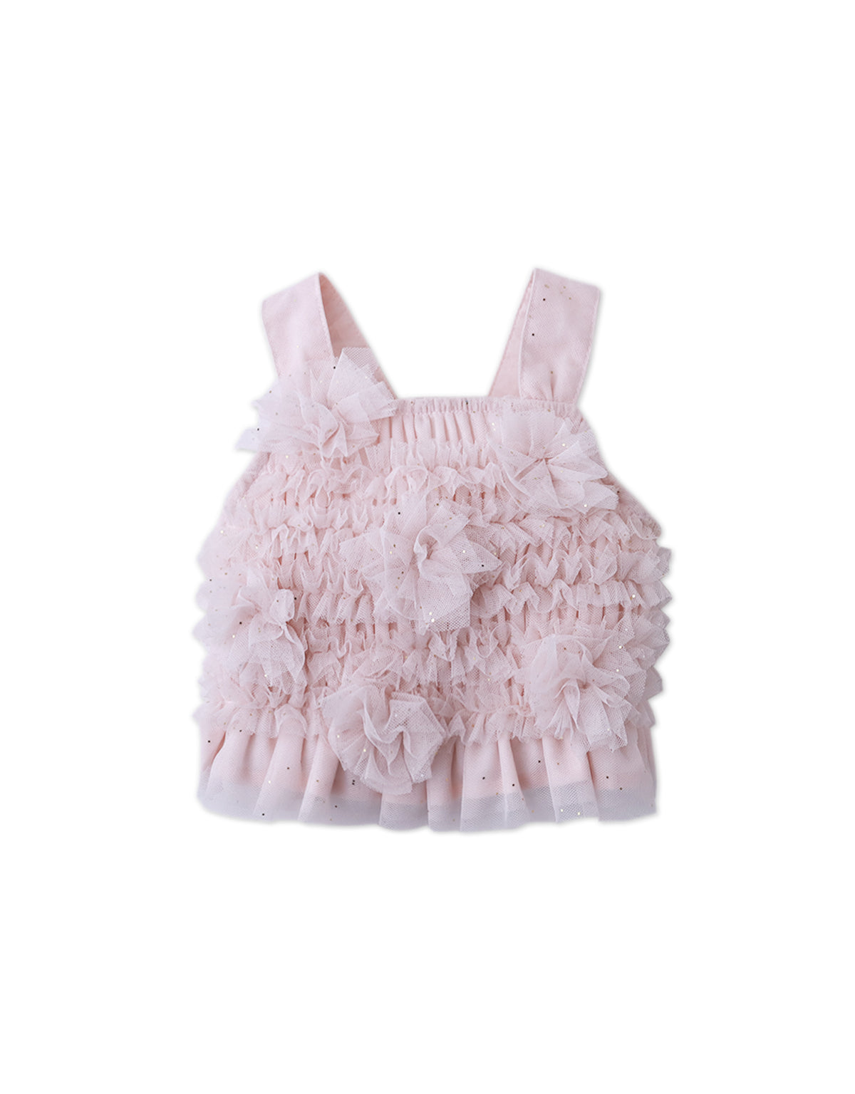 BABY VERONIKA BLOUSE WITH FLOWER CORSAGES