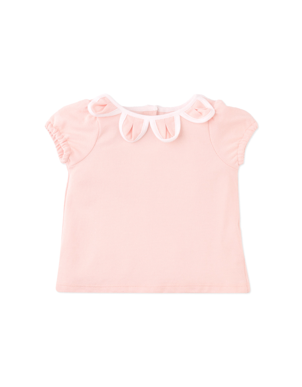 BABY JANICE BLOUSE WITH PETAL COLLAR