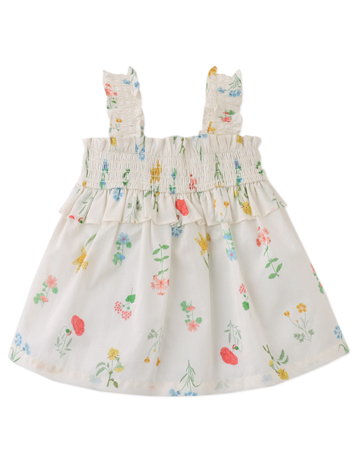 Baby Jennie Smocked Cotton Top