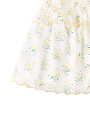 Baby Katie Embroidered Tiered Dress with Tie Straps style detail
