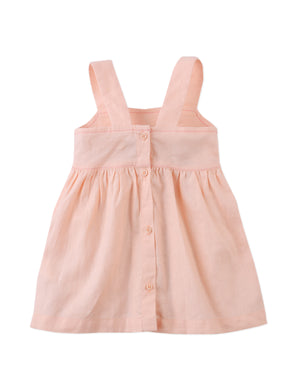 Baby Kayla Apron Dress with Bunny Embroidery outfit styling