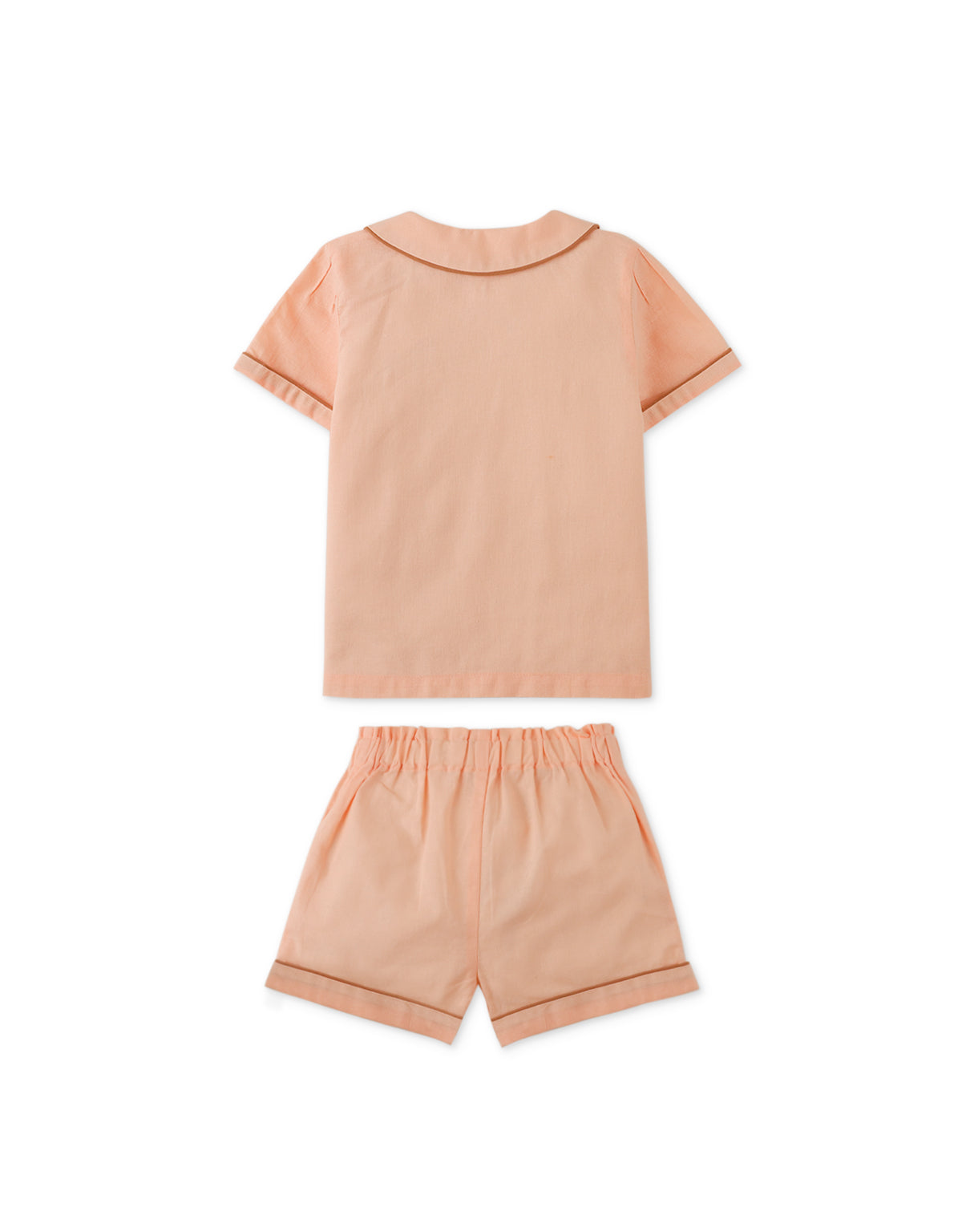 BABY GIRLS SMOCKED BLOUSE AND SHORTS SET