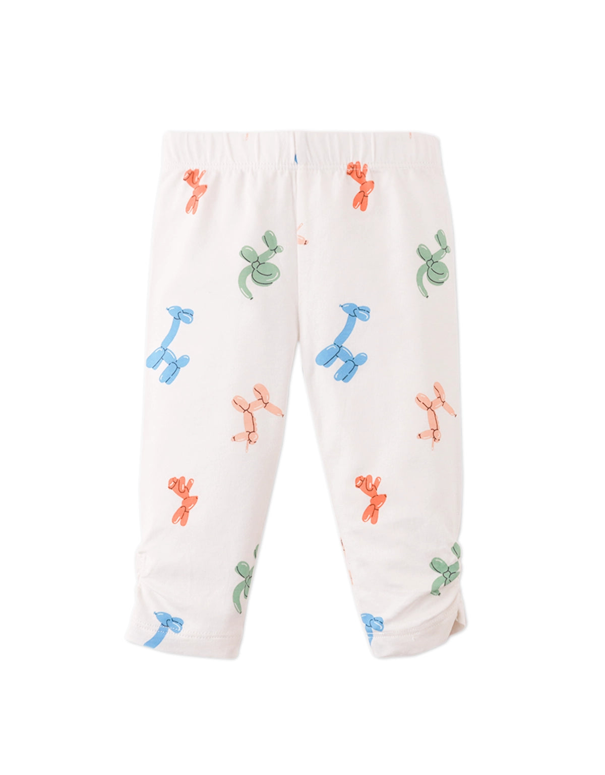 BABY SHEENA LEGGINGS BALLOON BASH WITH SIDE RUCHING