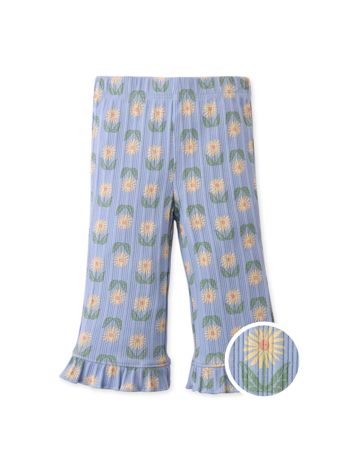 BABY QUINN FLARE LEGGINGS WITH RUFFLE HEM