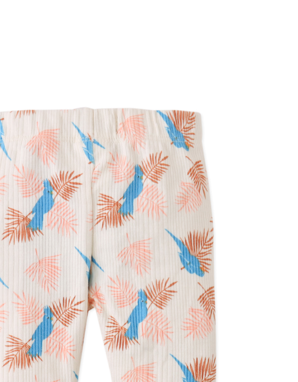 BABY LEANNE ALL-OVER PRINT RIBBED JERSEY LEGGINGS