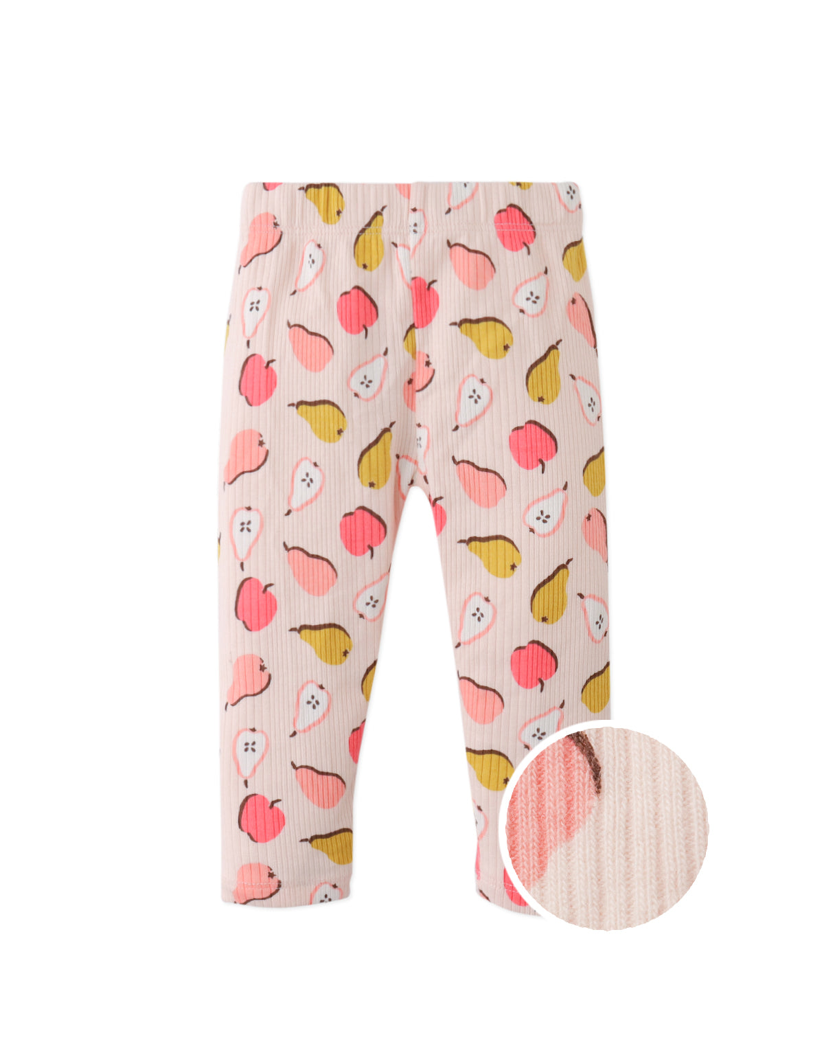 BABY LEANNE ALL-OVER PRINT RIBBED JERSEY LEGGINGS