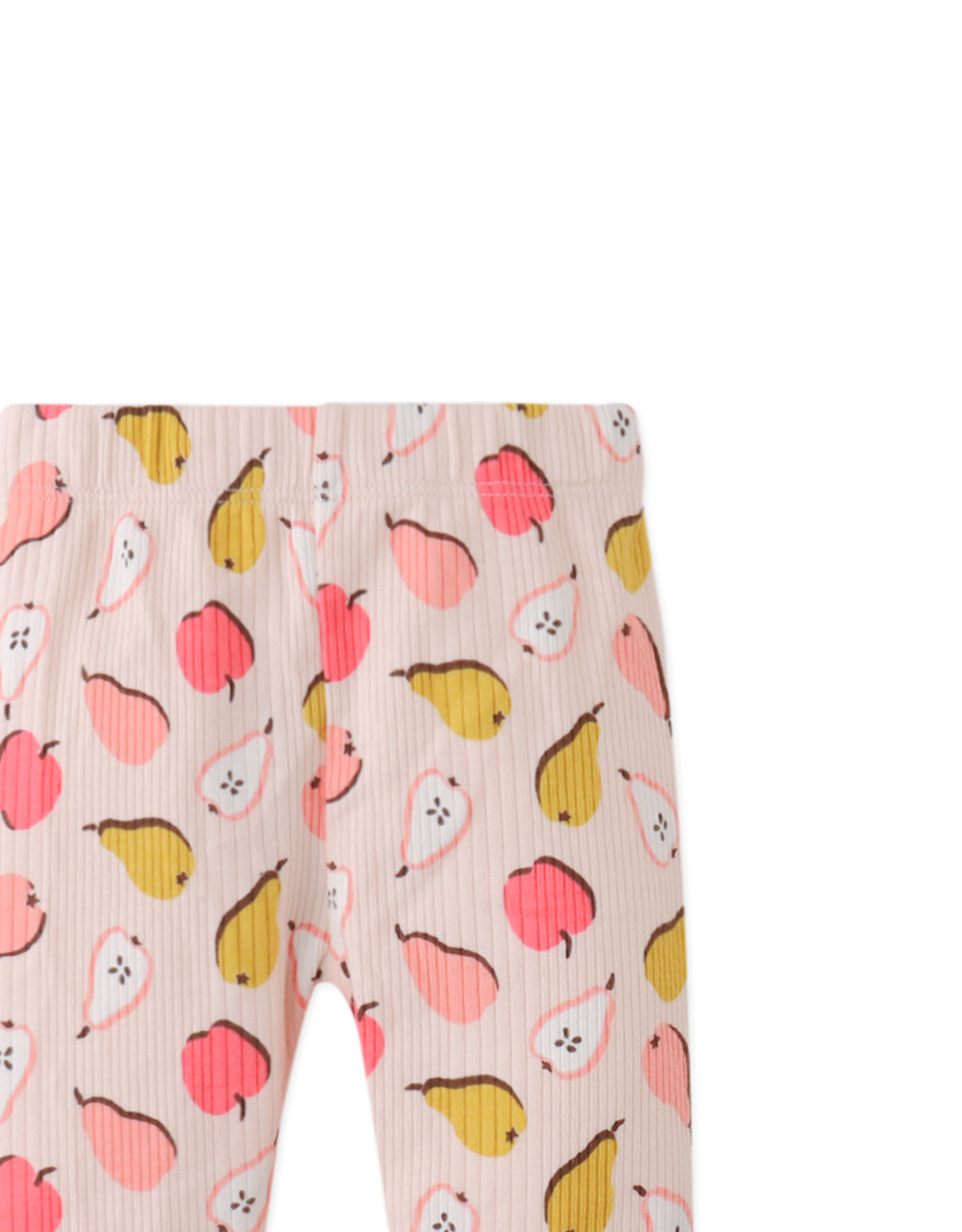 BABY LEANNE ALL-OVER PRINT RIBBED JERSEY LEGGINGS