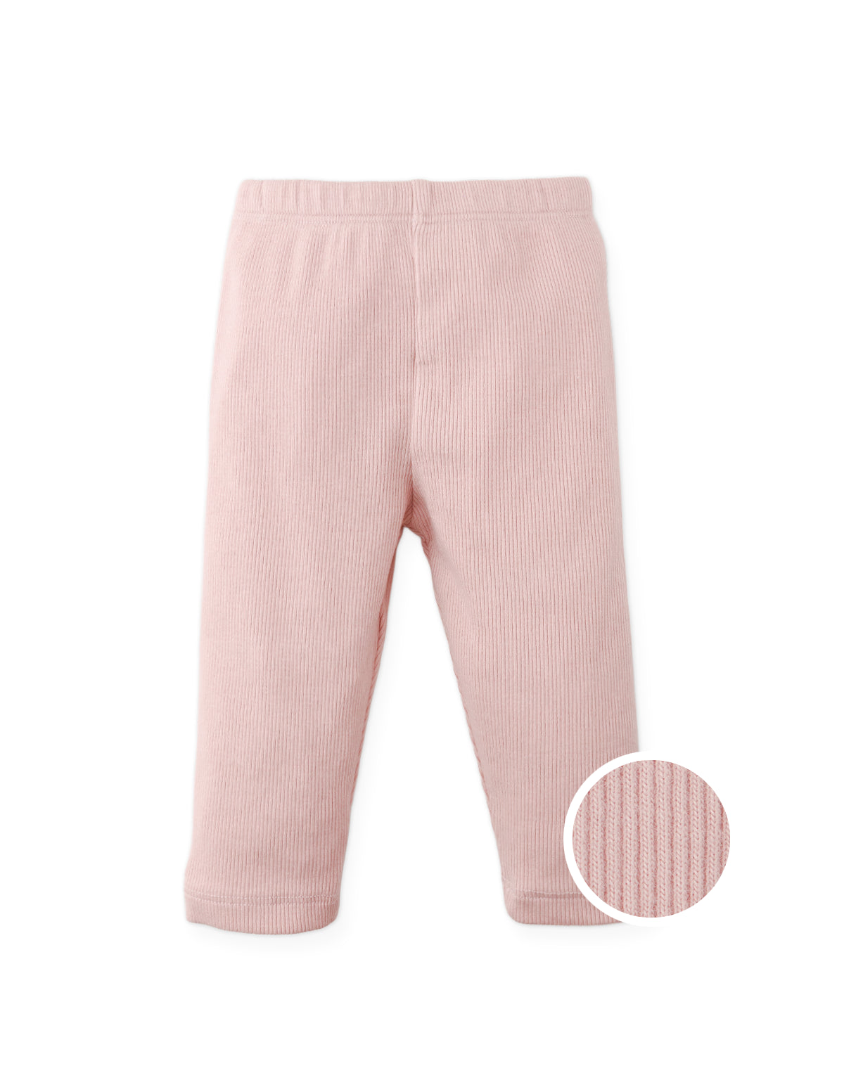 BABY LUCIA LEGGINGS WITH PLAIN RIBBING