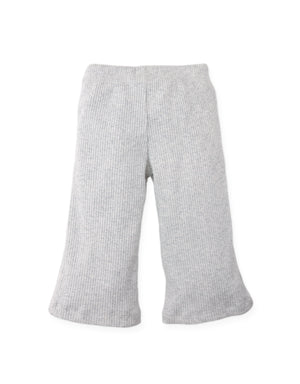 Baby Maisie Leggings With Bootcut Ribbing fabric and fit detail