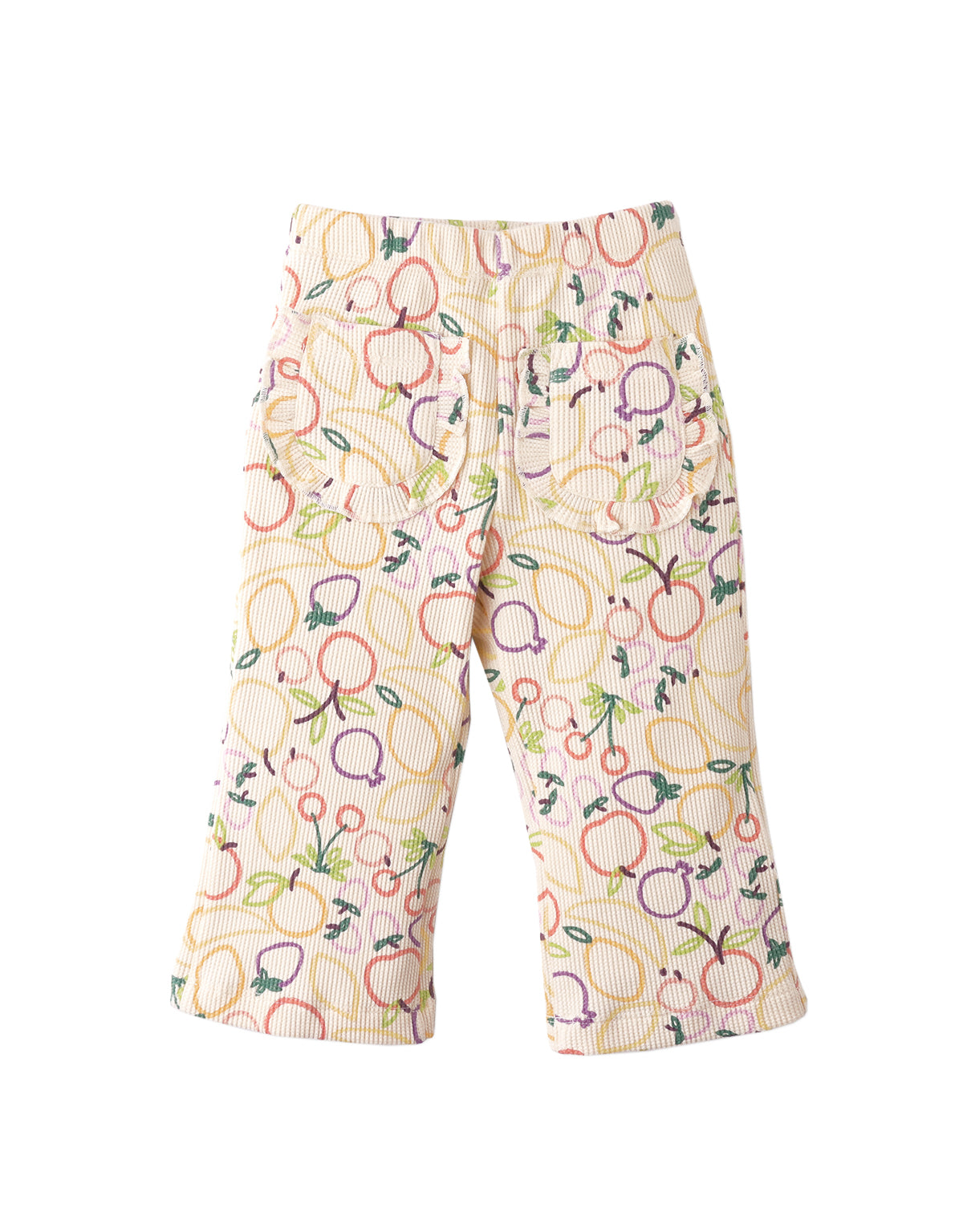 BABY IVANKA PRINTED WAFFLE PANTS