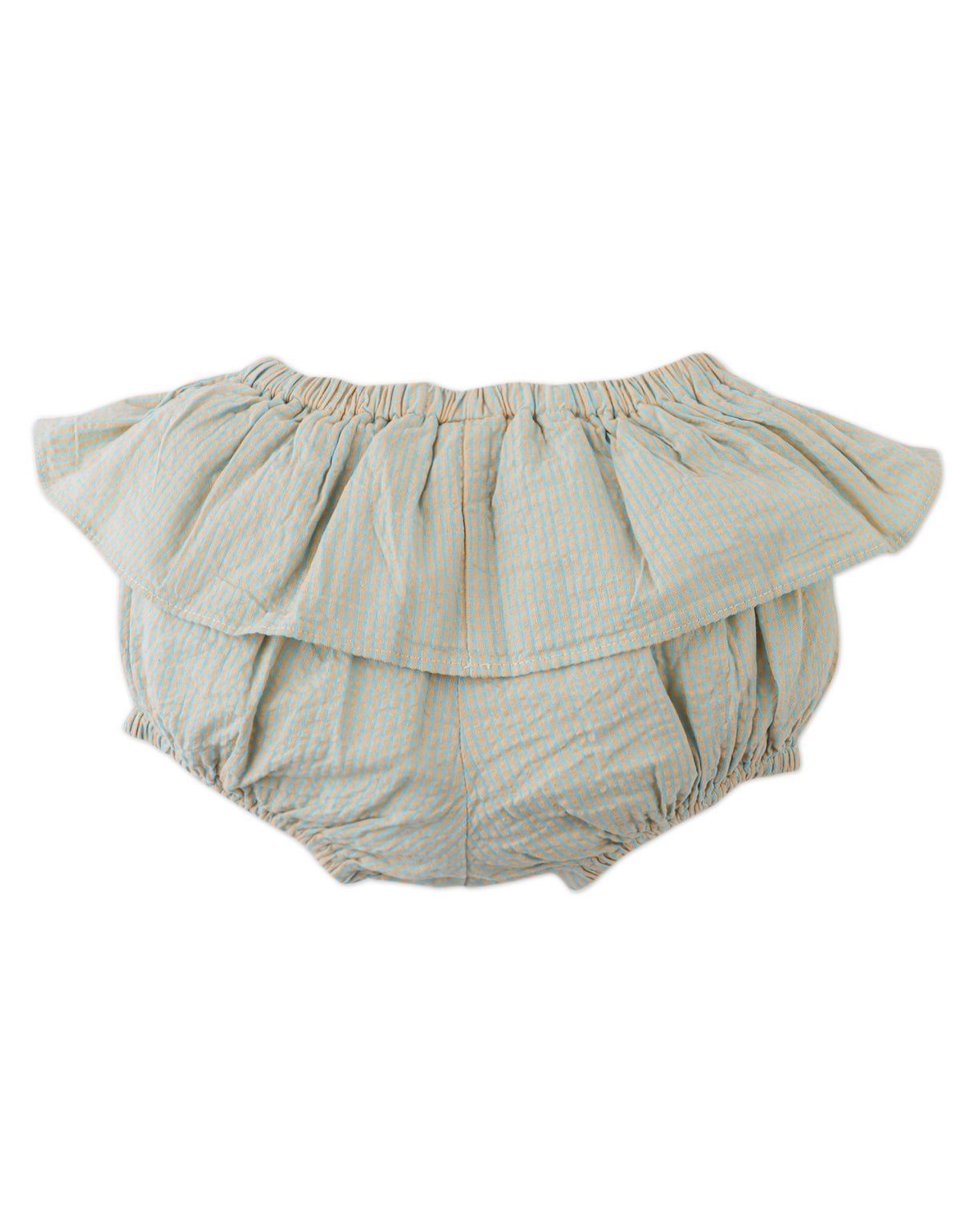BABY GIRLS BLOOMERS WITH WIDE RUFFLES