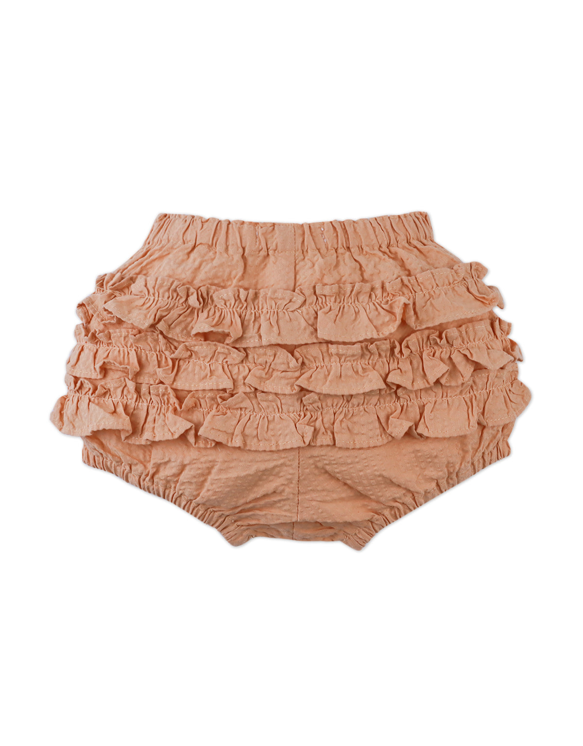 BABY GIRLS BLOOMERS WITH TIERED RUFFLES