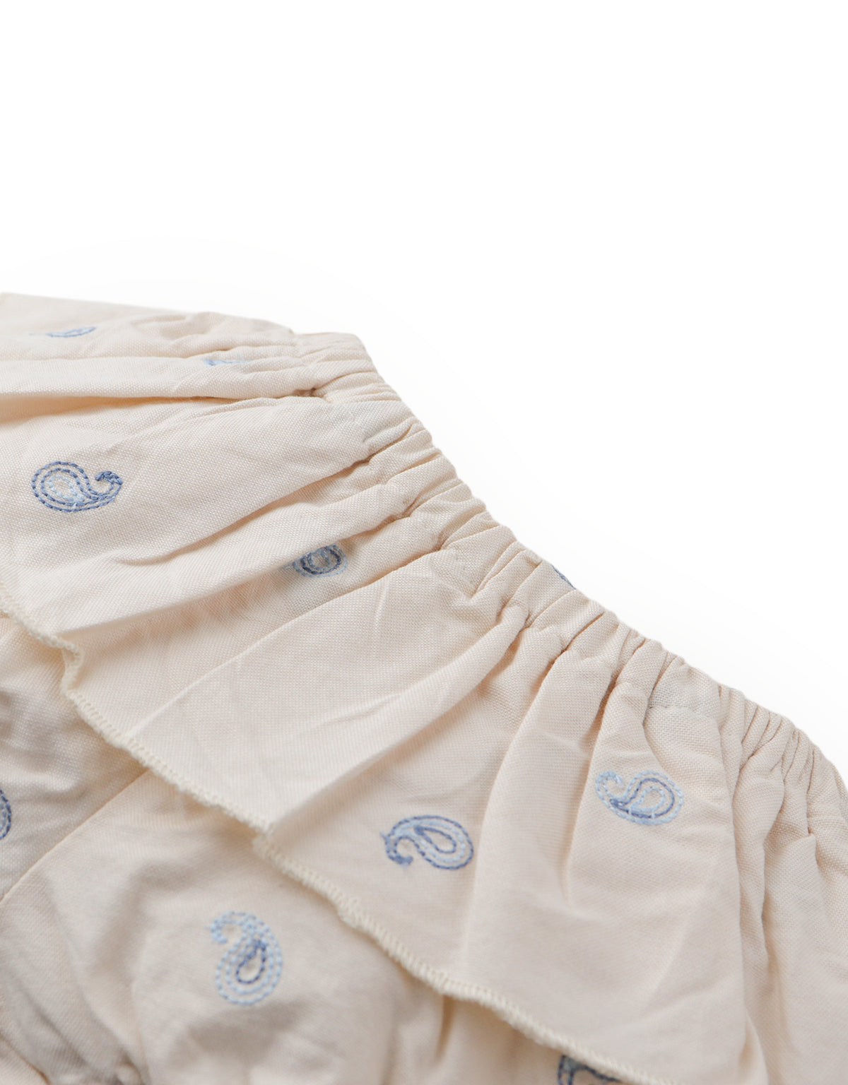 BABY CATHERINE BLOOMERS WITH PEPLUM WAIST