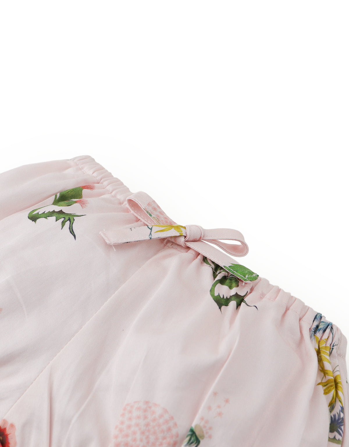 BABY MATILDA ALL-OVER PRINT BLOOMERS WITH RUFFLES AND BOW