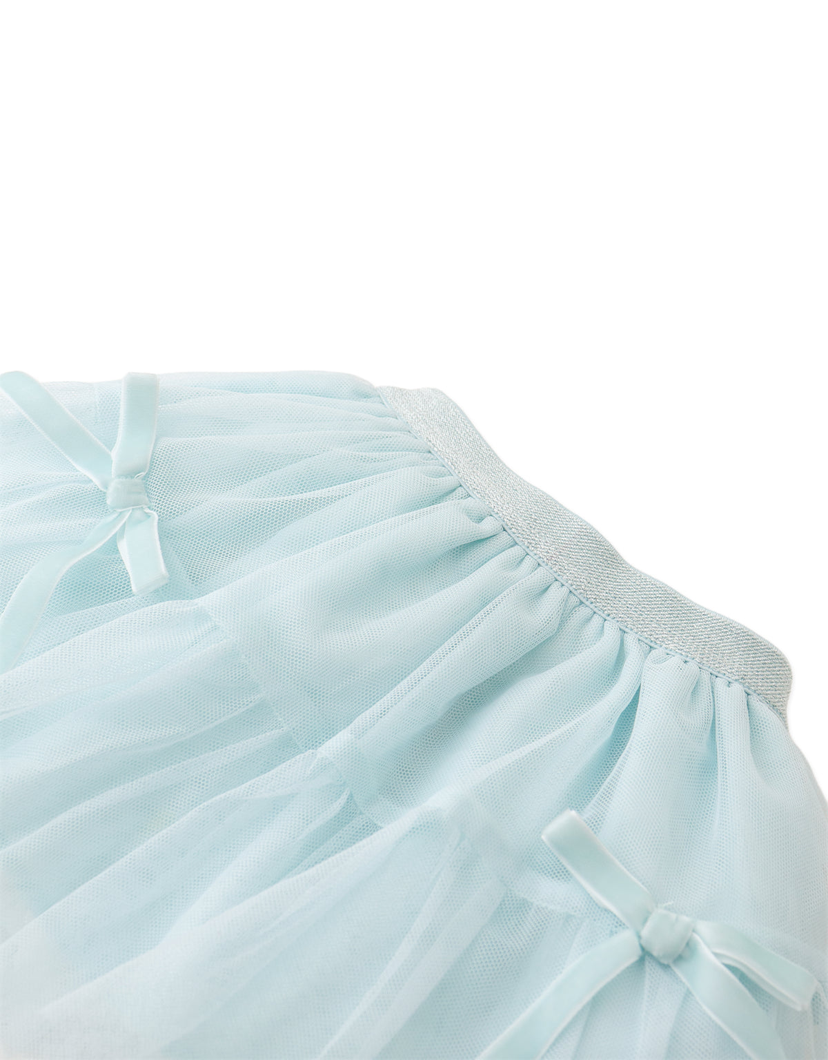 BABY ALANNA TIERED TULLE SKIRT WITH BOWS
