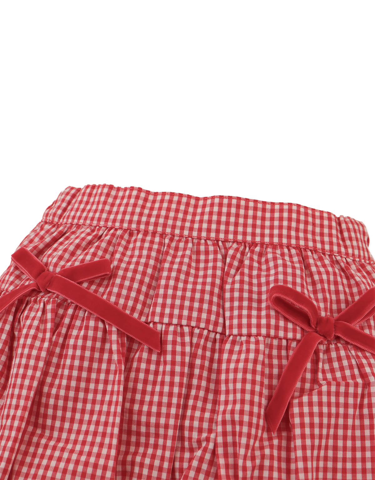 BABY NINI BUBBLE SKIRT WITH VELVET BOWS