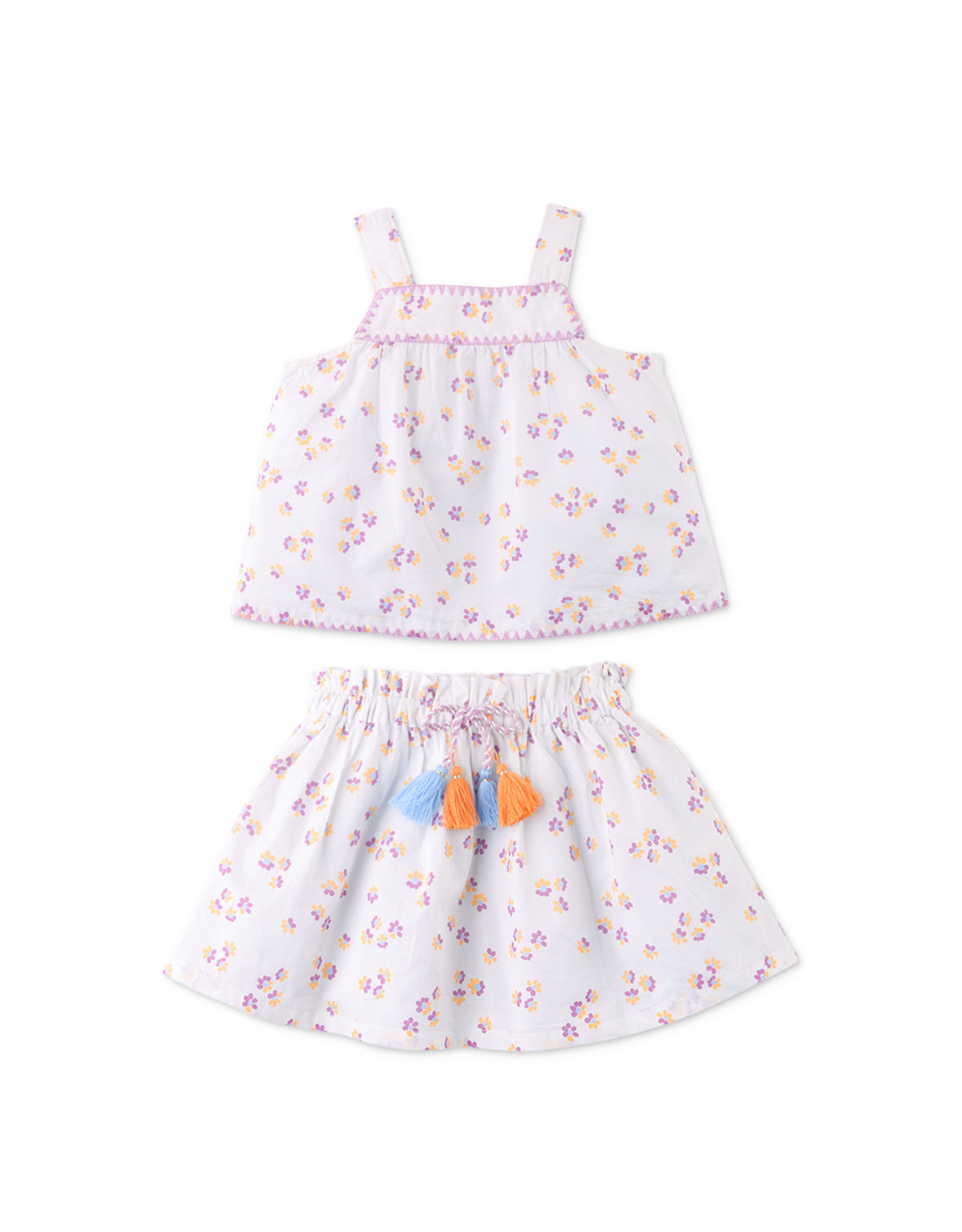 BABY ODESSA TOP AND SKIRT SET