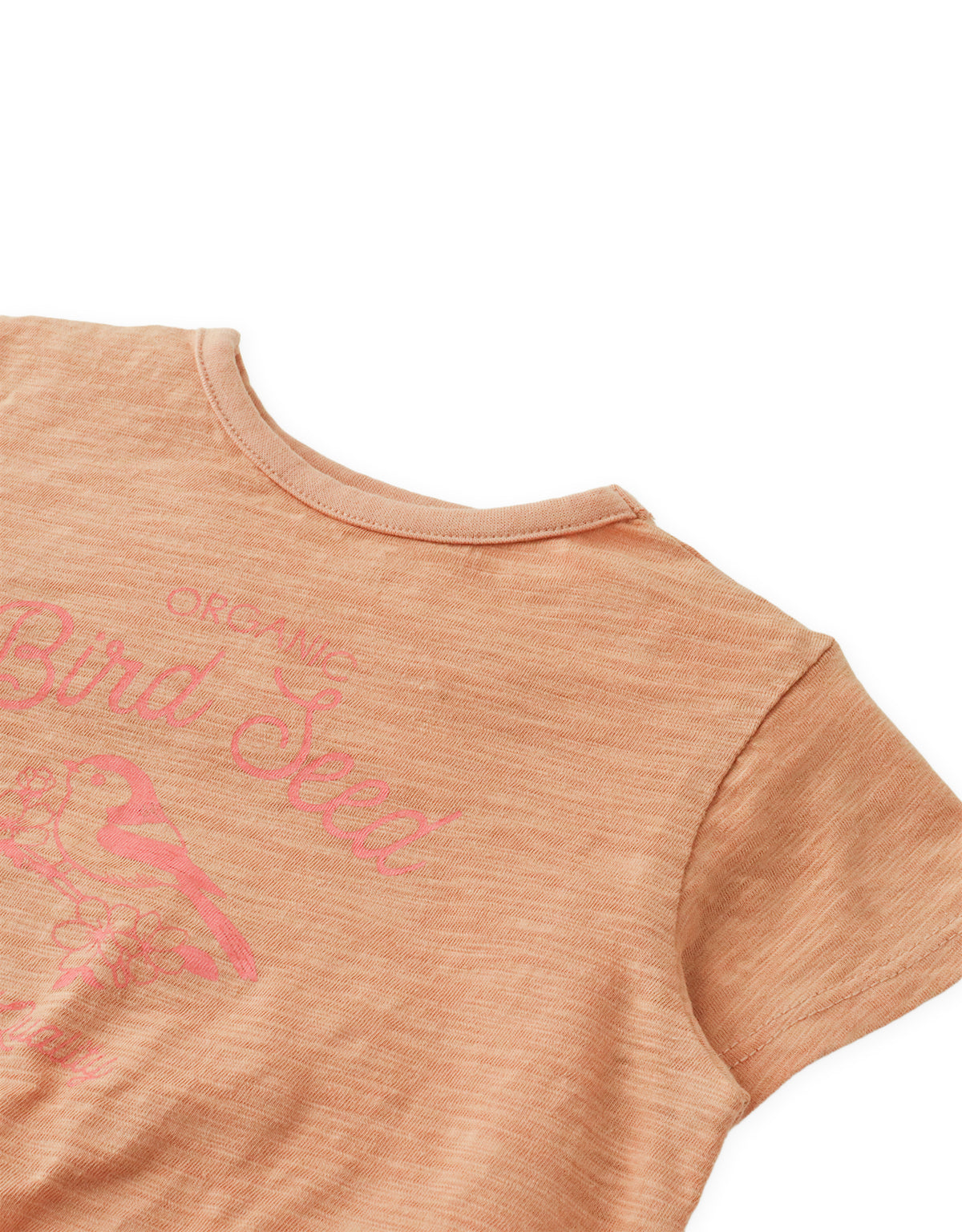 Baby Amelie Tee with Elasticized Waist and Bird Print