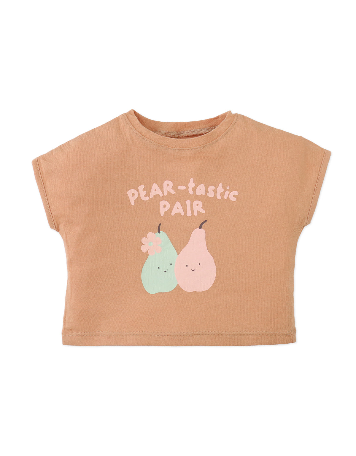 BABY CAITLYN COTTON JERSEY EXTENDED SLEEVES T-SHIRT