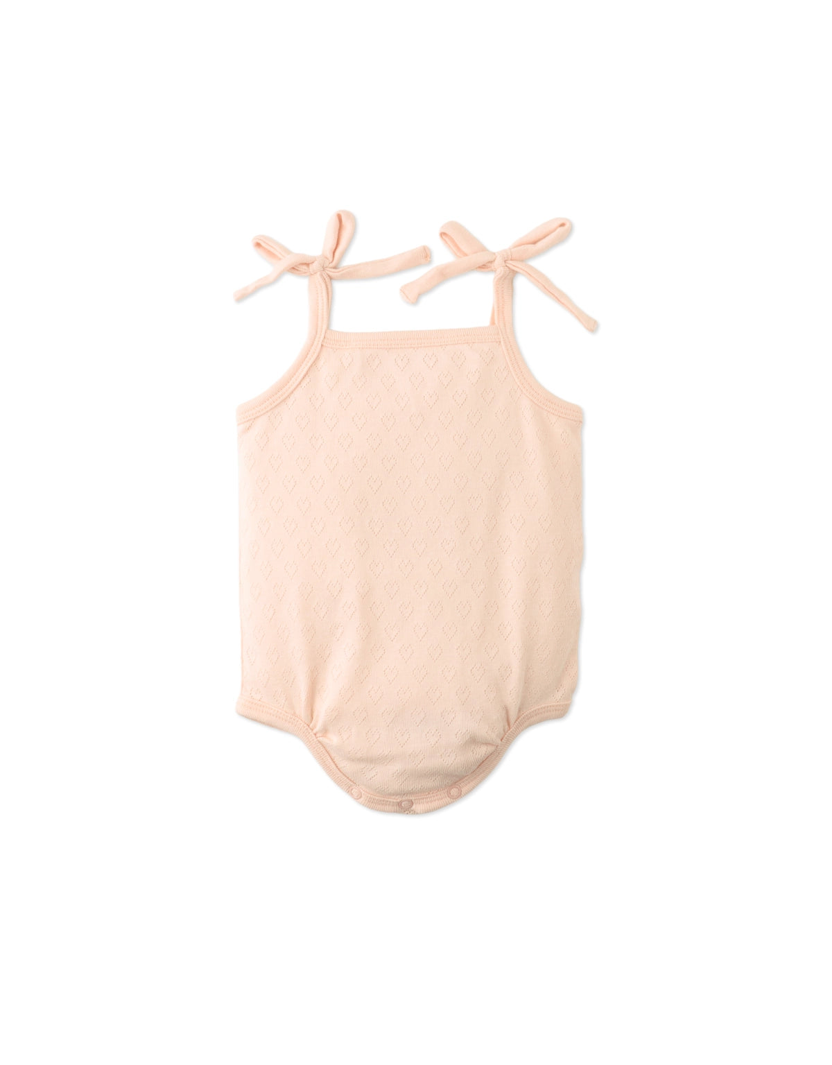 BABY ESTHER 3-PIECE RIBBED STRAPPY BODYSUIT WITH BOW ON STRAPS SET
