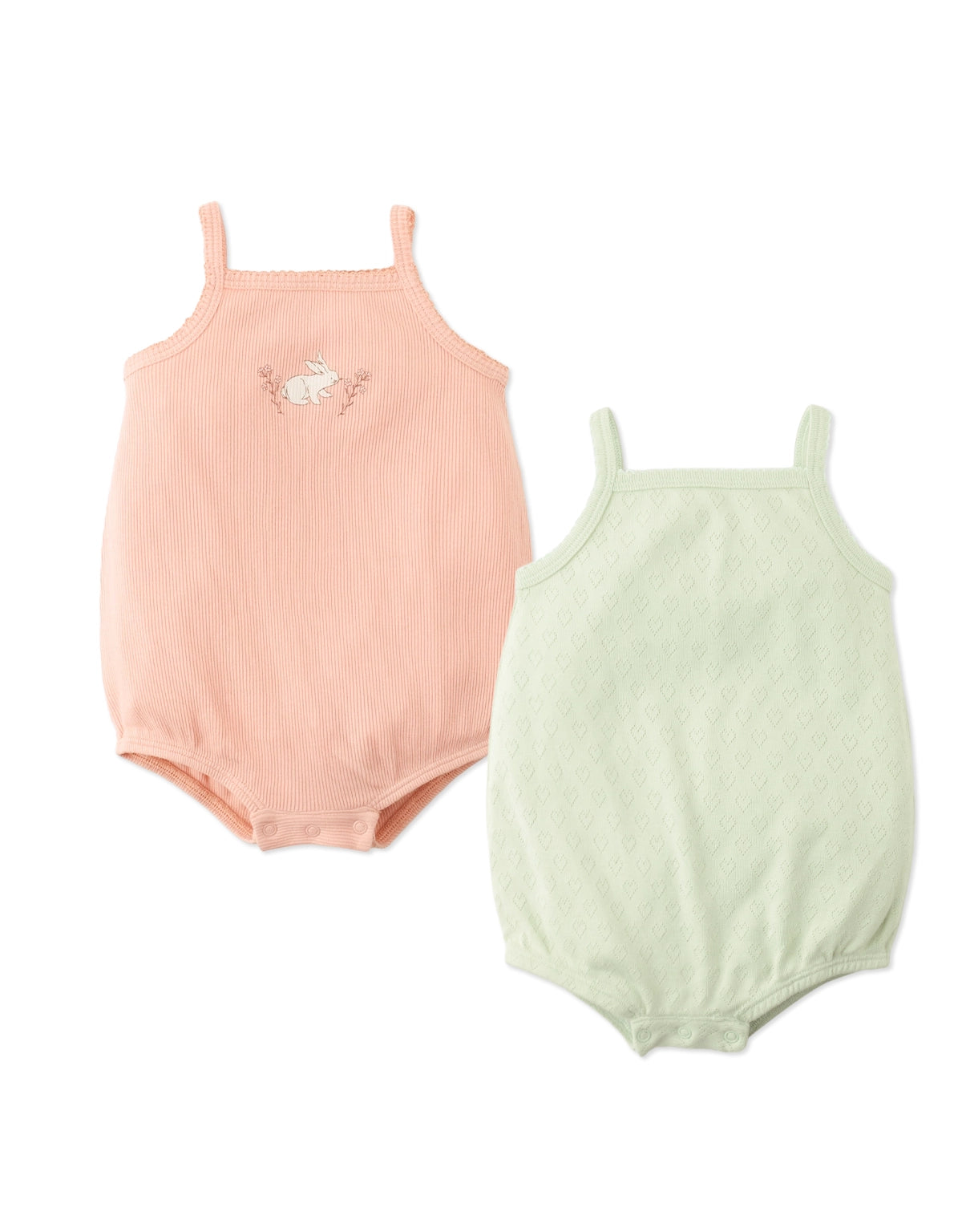 BABY SLOANE 2-PIECE BUBBLE STRAPPY BODYSUIT SET