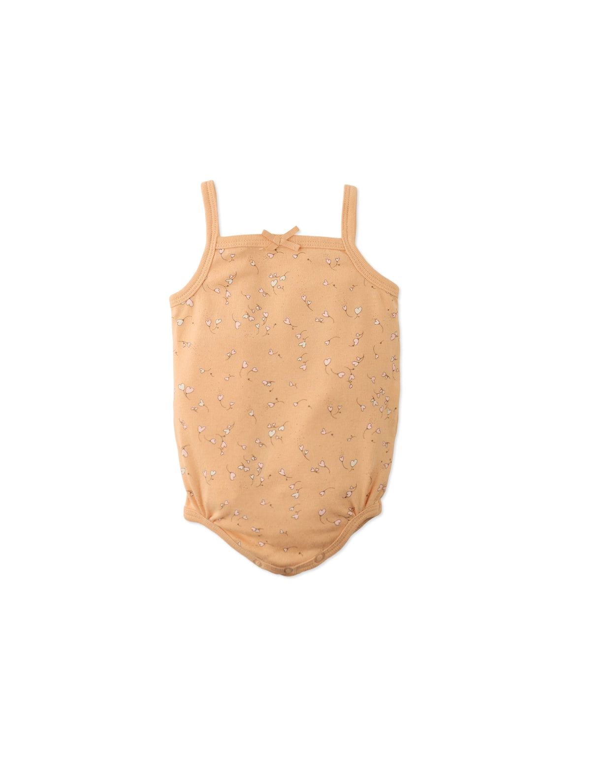 BABY JUNE 3-PIECE STRAPPY BODYSUIT WITH SMALL BOW SET