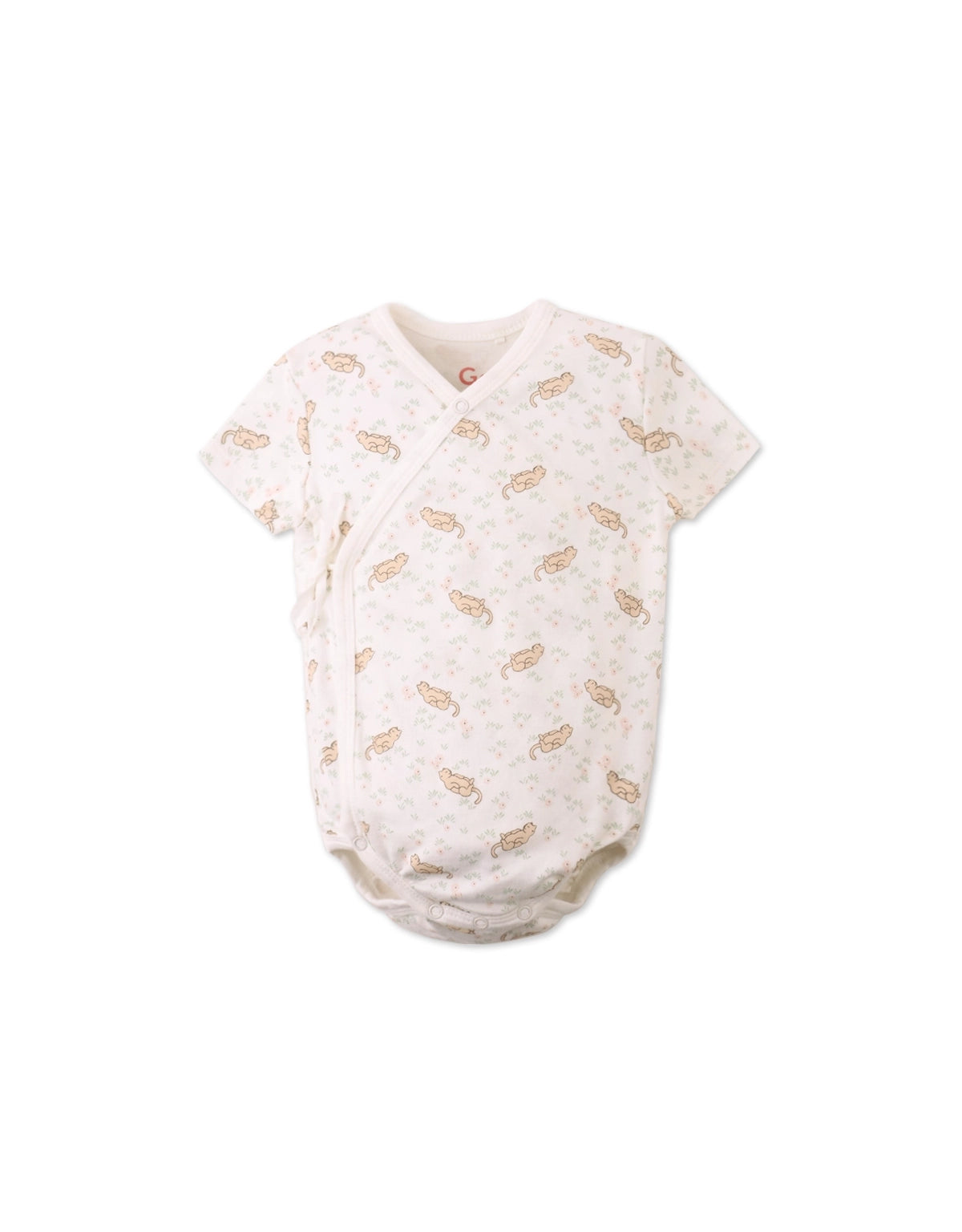 BABY INO 2-PIECE KIMONO BODY SET WITH SIDE BOW SET