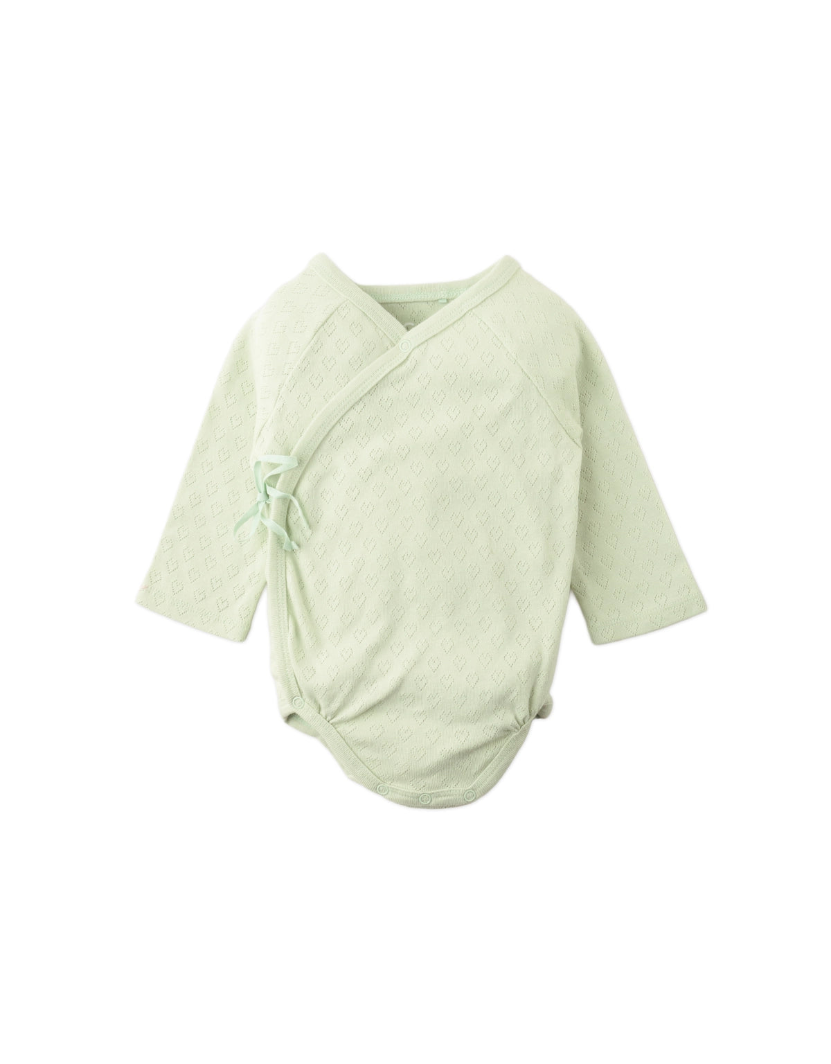 BABY AHRI 3-PIECE RAGLAN KIMONO BODYSUIT WITH TIE SET