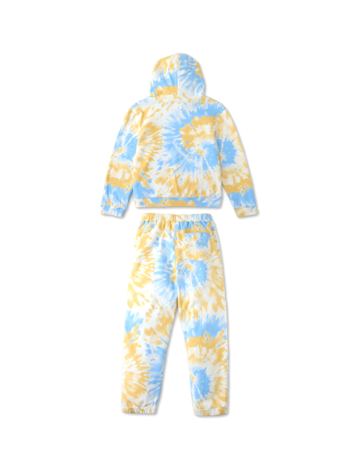 BOYS TIE DYE HOODIE TRACKSUIT SET