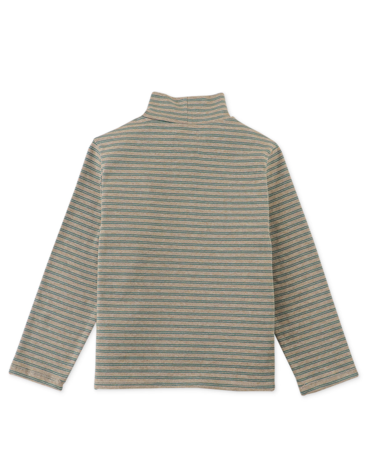 BOYS BANANA EMBRO MOCK NECK RIB TEE