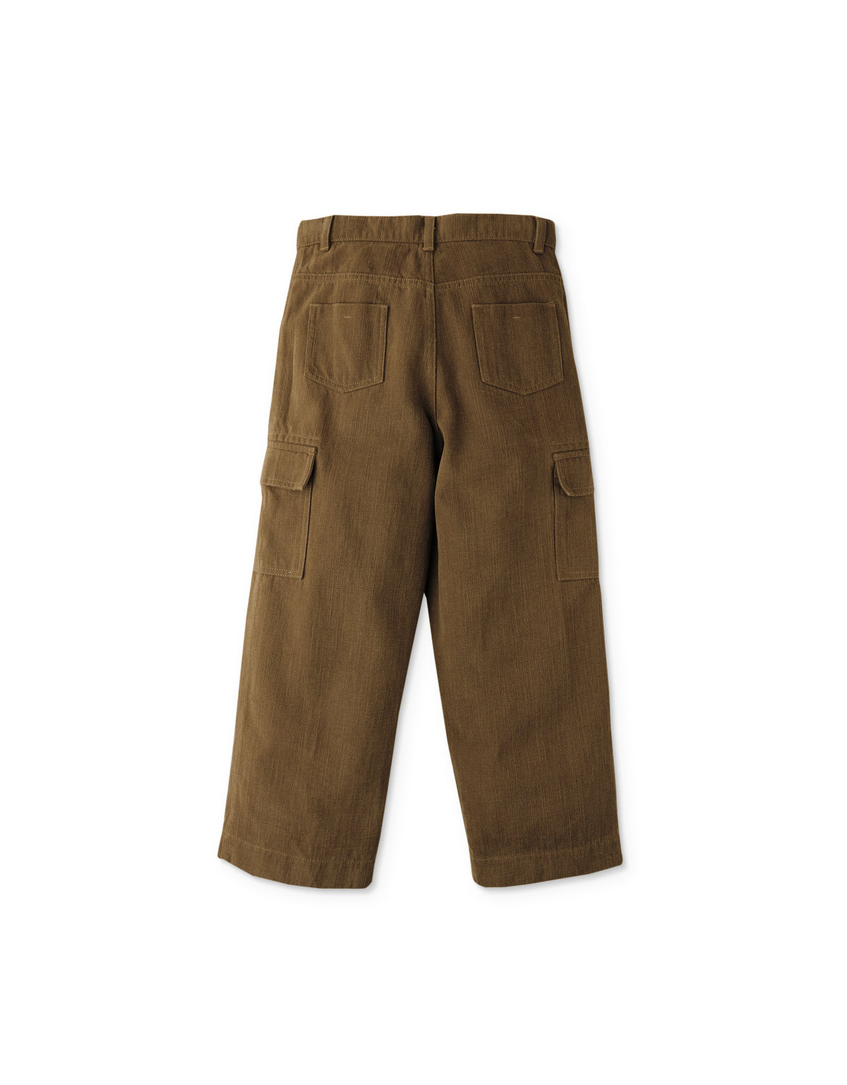 GIRLS HI RISE WIDE LEG CARGO PANTS