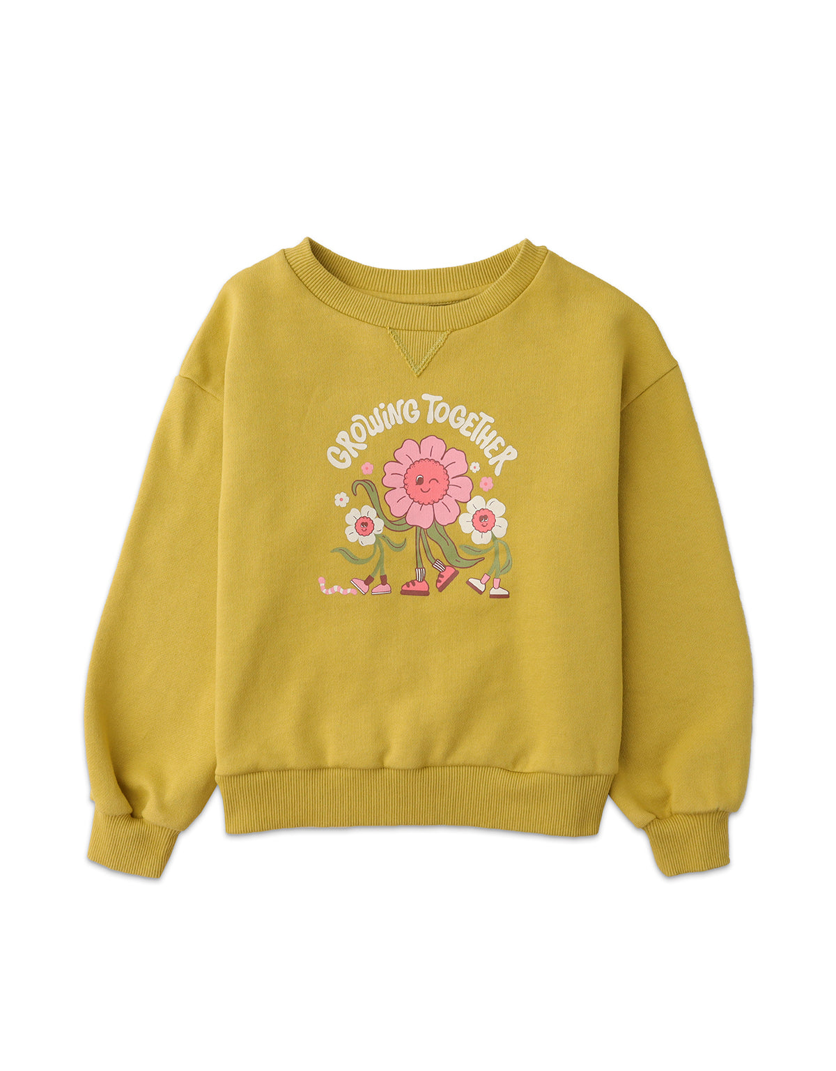 GIRLS GROWING TOGETHER OVERSIZE PULLOVER