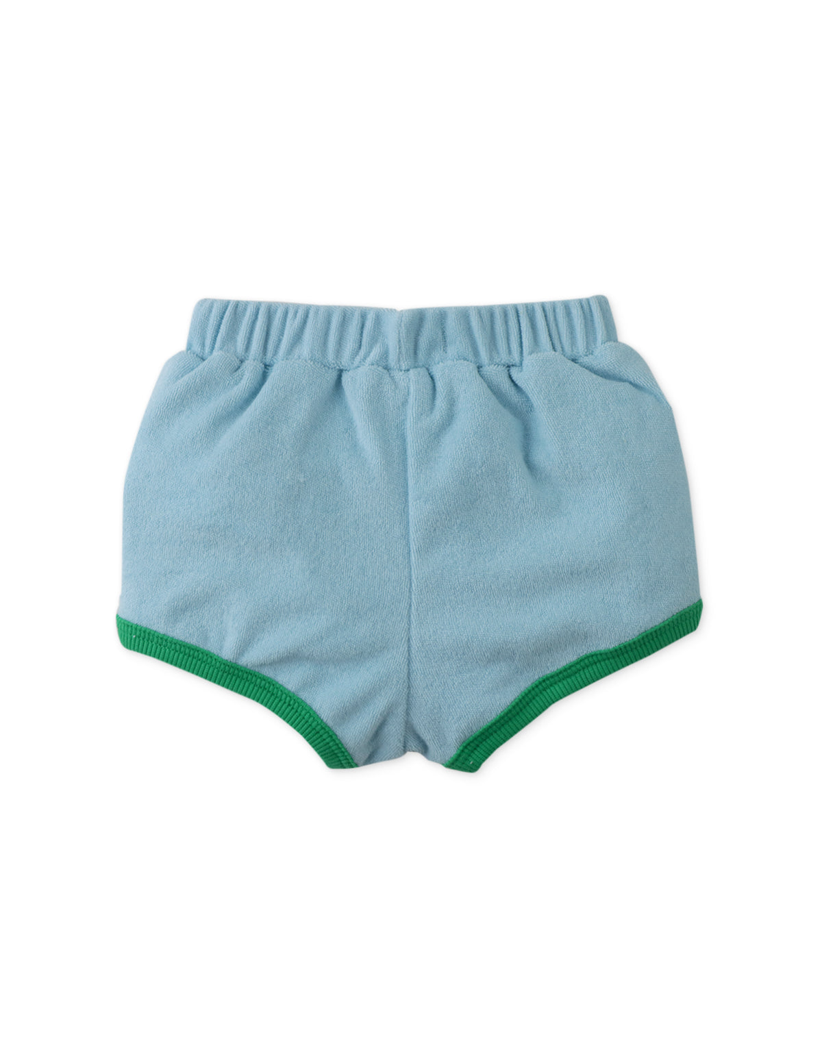 BABY GIRLS TERRY SHORTS WITH MOCK POCKET