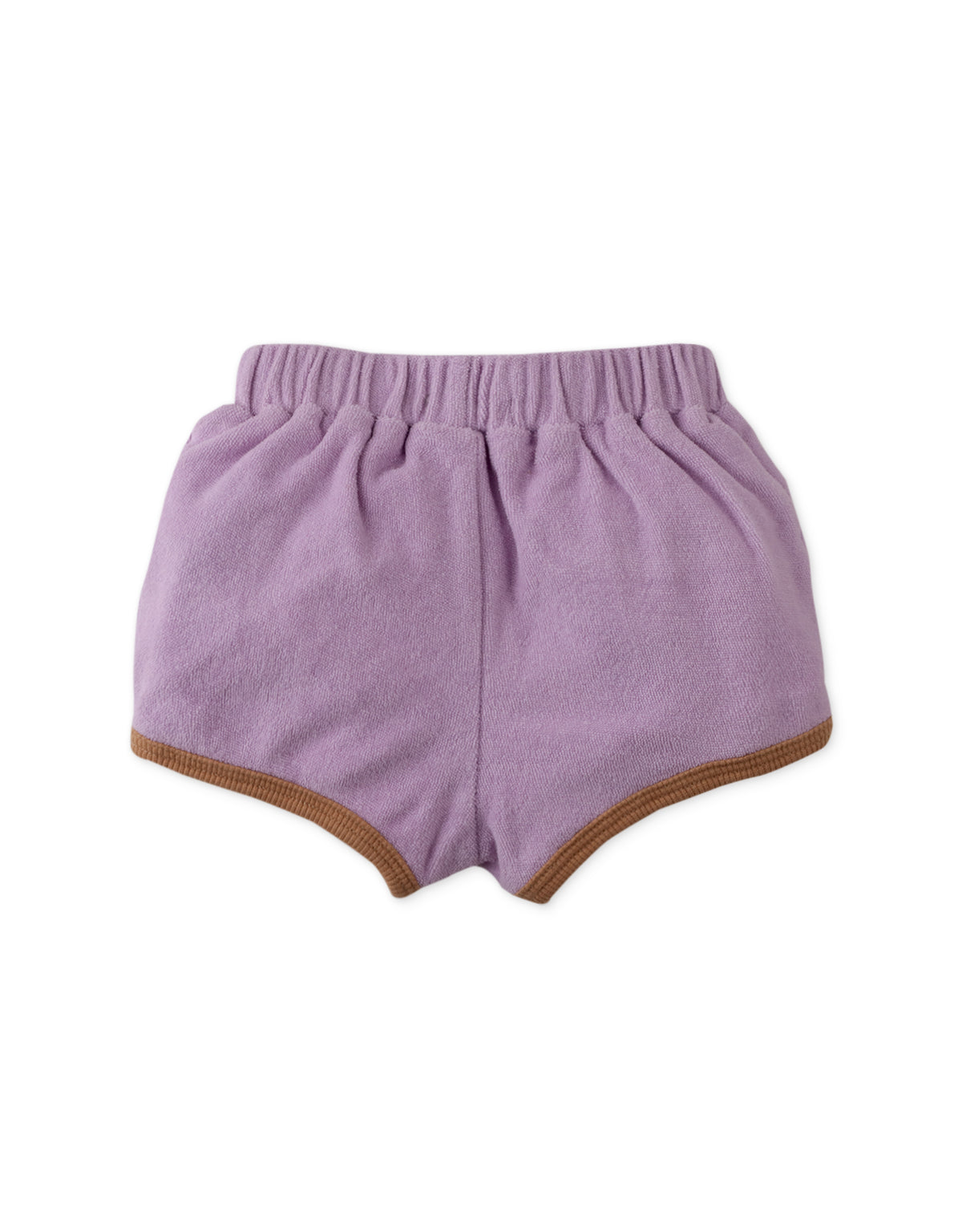 BABY GIRLS TERRY SHORTS WITH MOCK POCKET