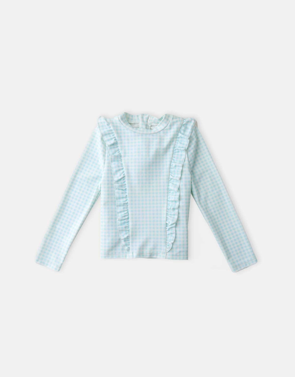 GIRLS GINGHAM RASH TOP - gingersnaps | Shop Kids & Children's clothing online at gingersnaps.com.ph