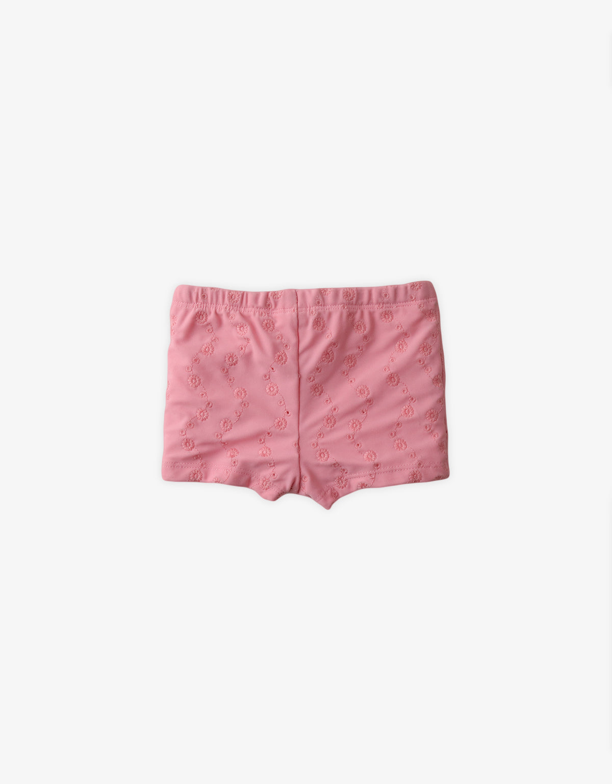 BABY GIRLS BRODERIE ANGLAISE SWIM SHORTS