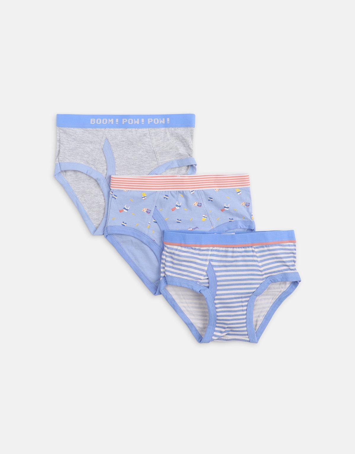 BOYS 3-PACK SUPERHERO BRIEFS SET - gingersnaps | Shop Kids & Children's clothing online at gingersnaps.com.ph