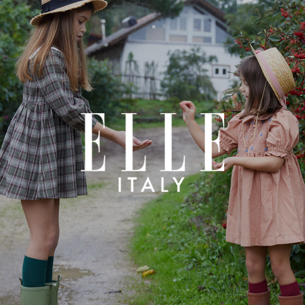 Farm village between country cut dresses and cottage-inspired accessories