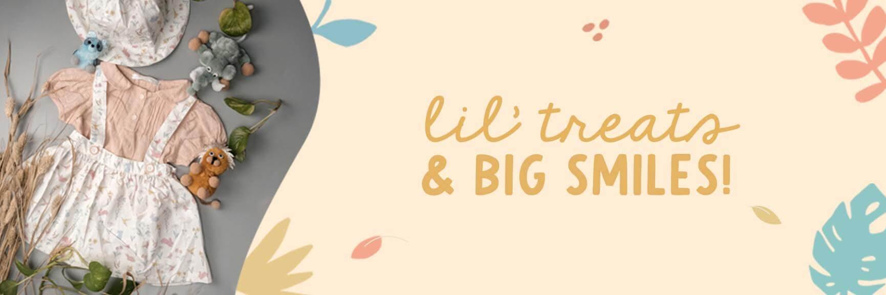 lil' treats & big smiles! | Number 1 kids & children's fashion store. Shop online at  gingersnaps.com.ph