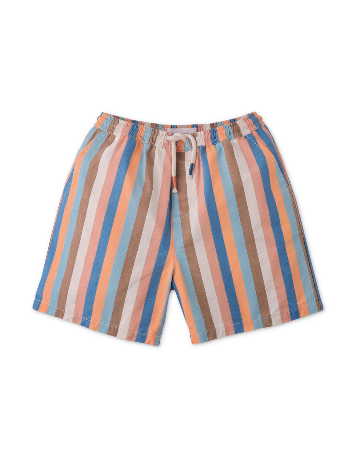 ROWAN SHORTS IN MULTICOLOR STRIPES PRINT