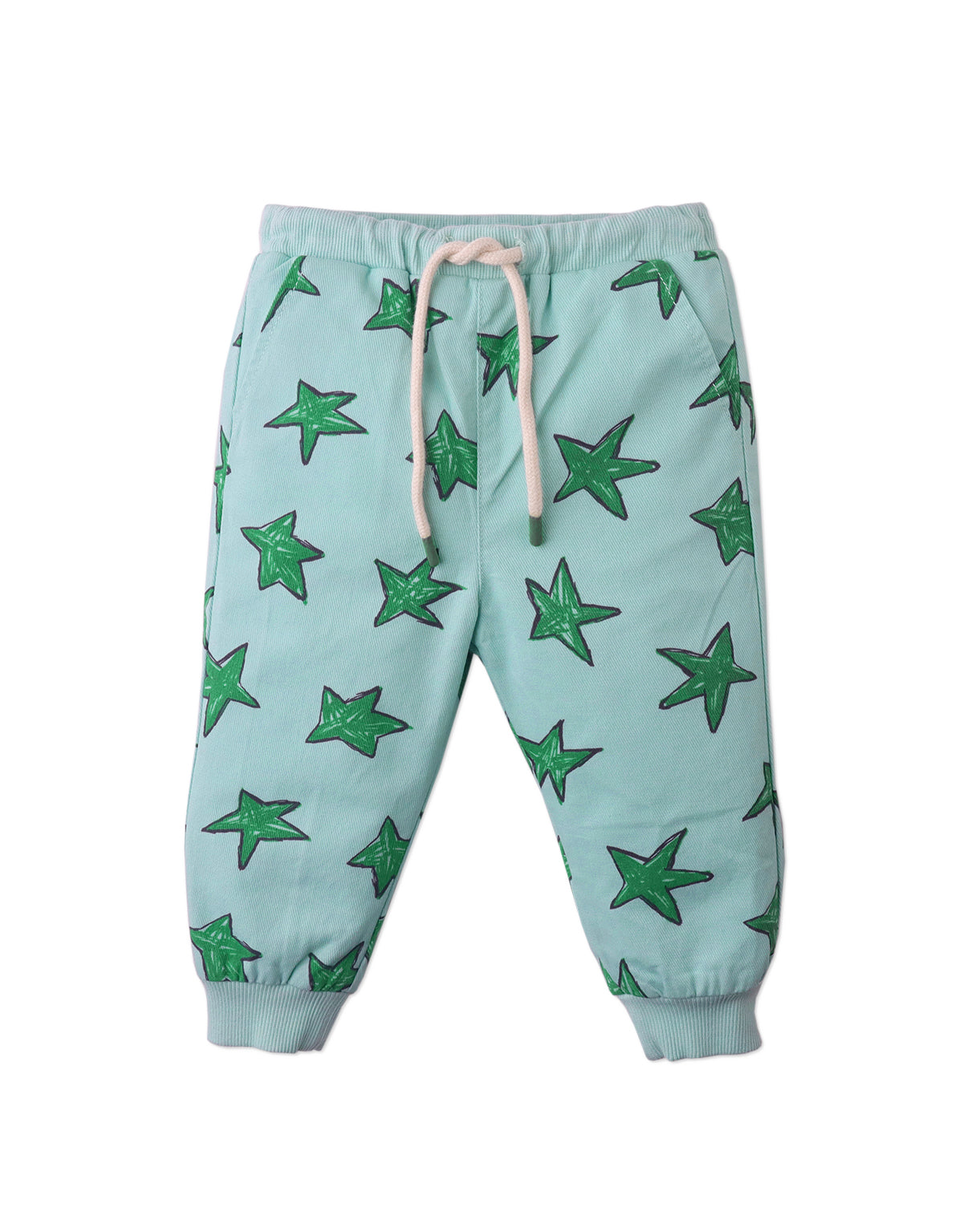 BABY HARVEY JOGGERS IN ALL-OVER STARS PRINT