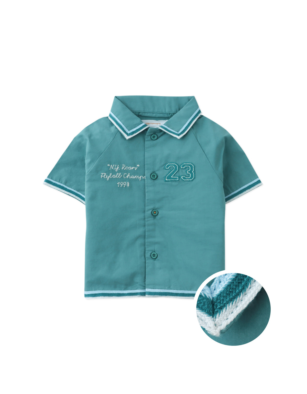 BABY ANSEL SHIRT WITH TAPE DETAILS