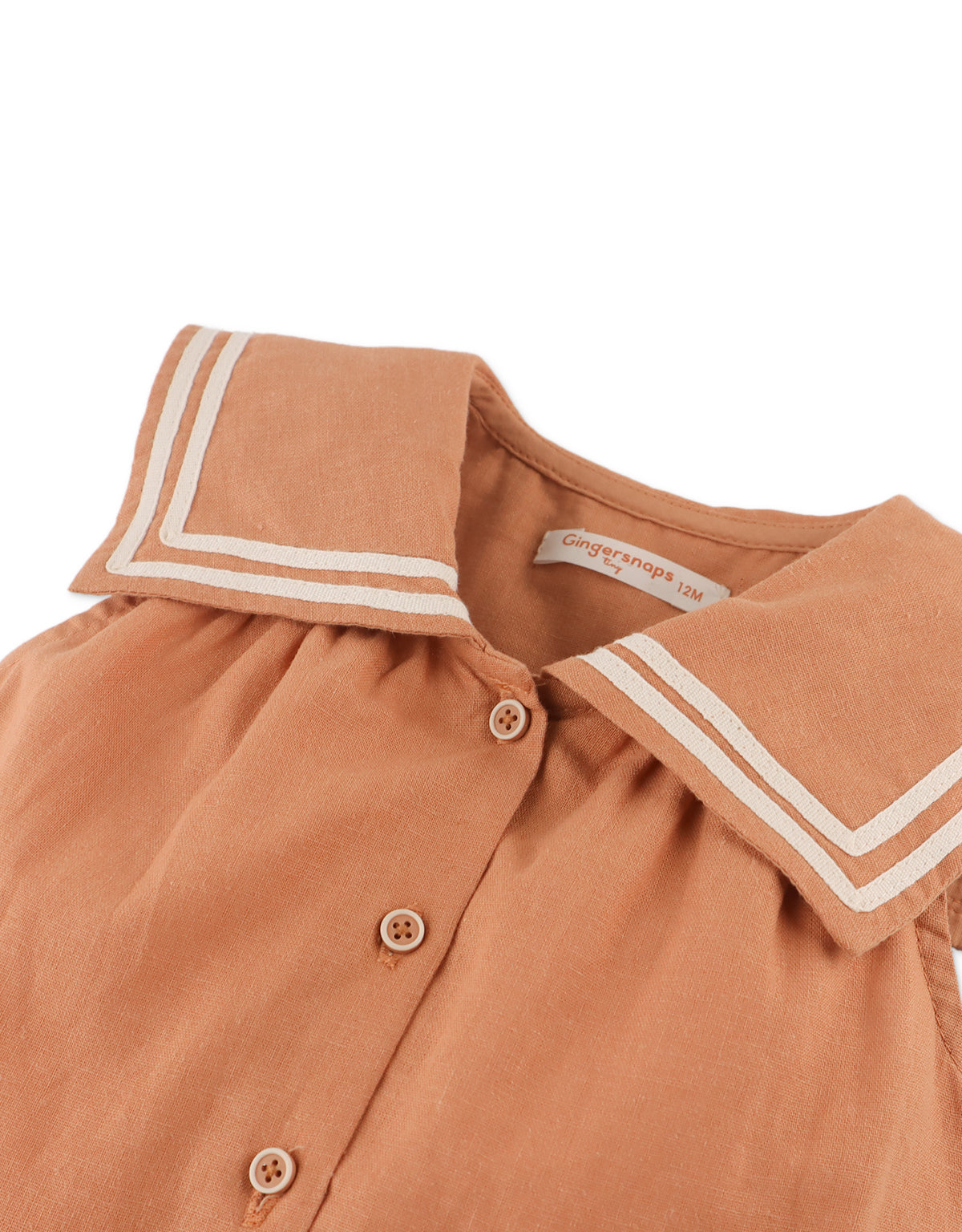 BABY CASSIA DRESS WITH SAILOR COLLAR