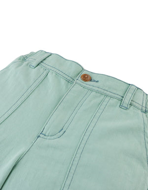 Gino Bermuda Shorts With Contrast Stitching front view