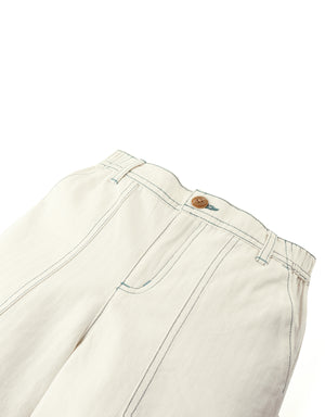 Santino Bermuda Shorts With Contrast Stitching style detail