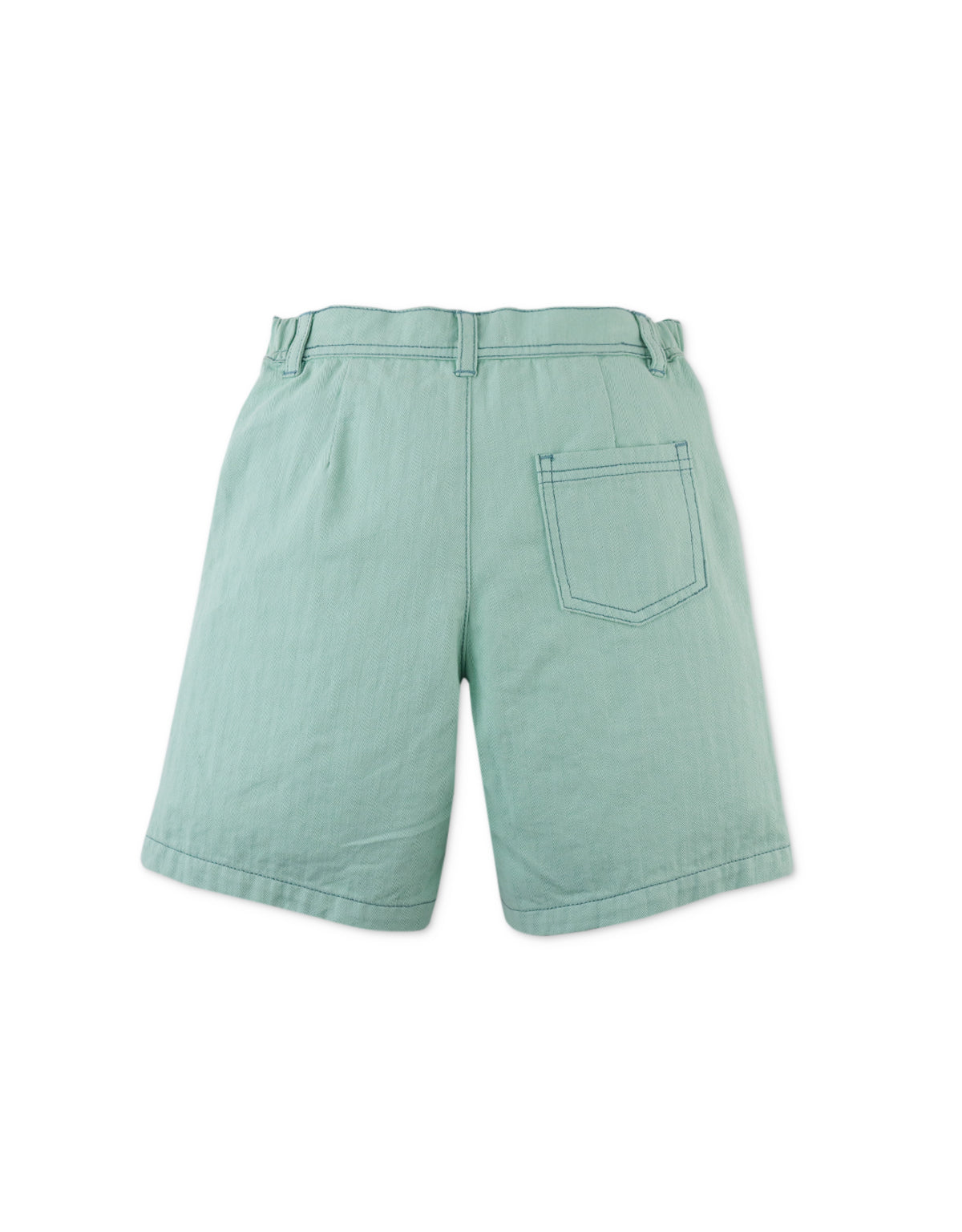 Gino Bermuda Shorts With Contrast Stitching outfit styling