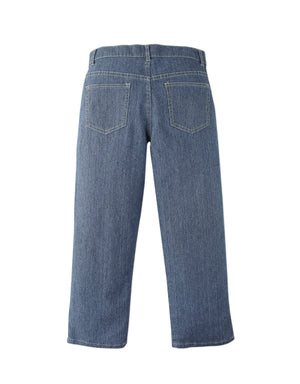 Jean Dark Wash Textured Denim Pants outfit styling