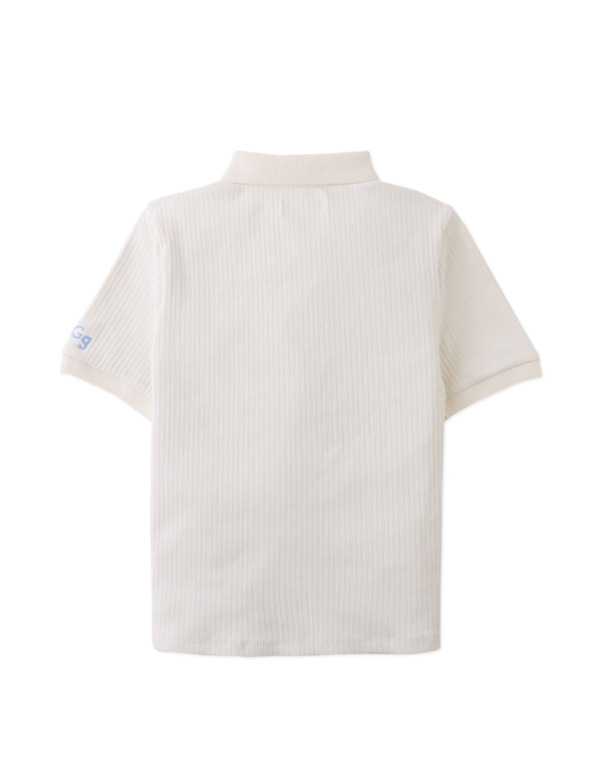 Floch Polo Shirt with Gg Logo Embroidery back view
