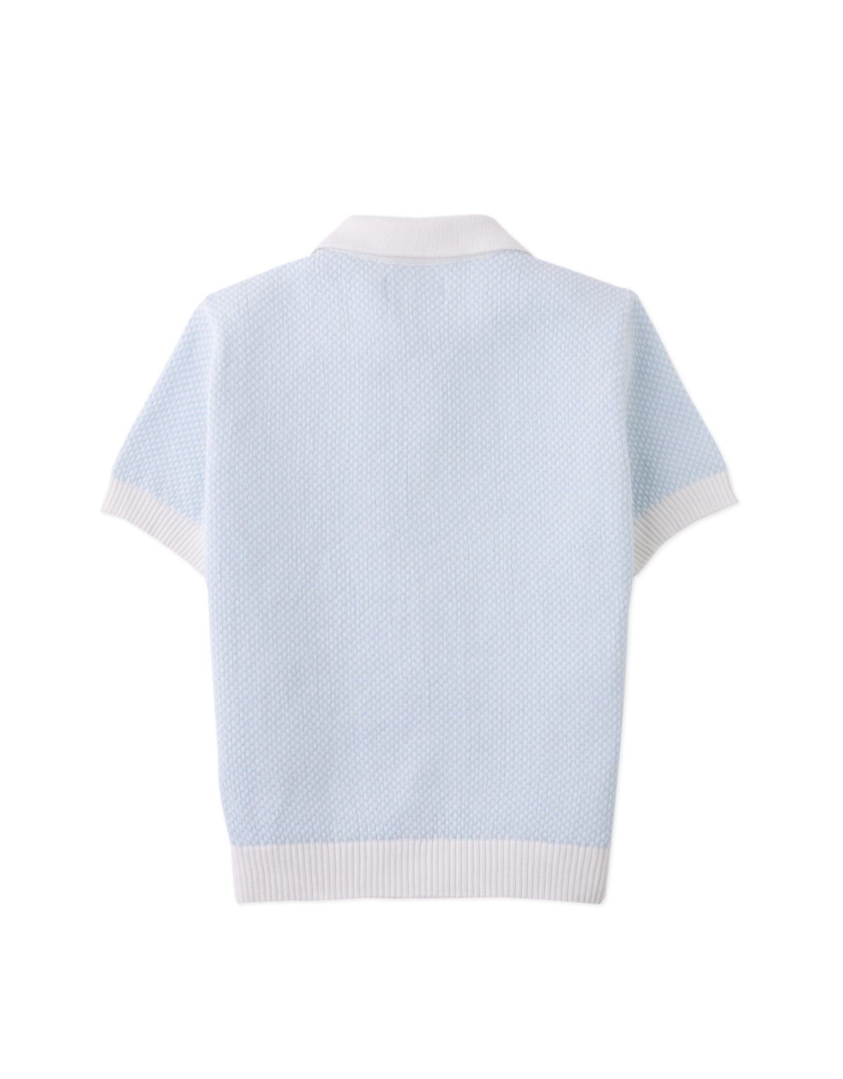 Lucius 2-Tone Polo with Ribbed Cuffs & Hem outfit styling