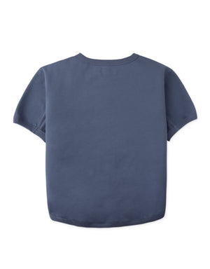 Chalice Cotton Jersey Barrel Tee fabric and fit detail